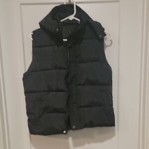 Kids Black Puffer Vest